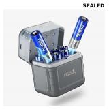 SEALED-Miady 8pcs Lithium Batteries with Charger