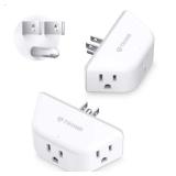 TROND 2 Pack Multi Plug Outlet Extender