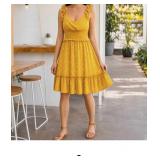 Yellow Polka Dot Dress