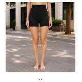 Black High-Waisted Shorts