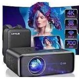 WiMiUS Projector with WiFi 6 and Bluetooth