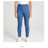 Blue Stretch Leggings