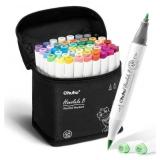 Ohuhu 48 Alcohol Brush Markers