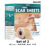 2x Silicone Scar Tape