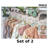 2x Baby Closet Dividers | Woodland Nursery Decor