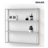 Mango Steam Wall-Mounted Steel Shelving Unit