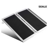 3FT Portable Wheelchair Ramp Anti-Slip Aluminum