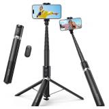 Lamicall 65' Phone Selfie Stick Tripod