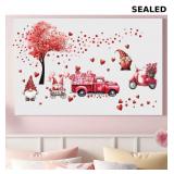 Trendy Red Lips Removable Wall Stickers