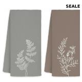 JINYO Minimalist Boho Floral Kitchen Towels