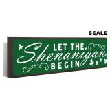 St. Patrick's Day Decor Wooden Sign