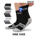 SB SOX 2-Pair Grip Socks for Men ï¿½ Non Slip