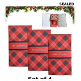 4x 2026 New Christmas Gift Card Booklet