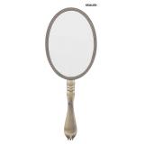 minkissy Vintage Handheld Makeup Mirror Portable