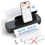 Portable Printer with Phone Holder