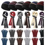Shyyween Winter Gloves Hats Scarves Set