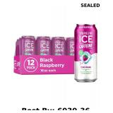 Sparkling Ice Caffeine Black Sparkling Water