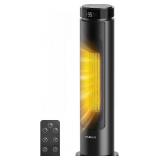 Space Heaters for Indoor Use (Black)