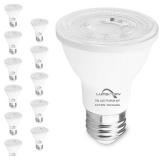 LumStory PAR20 LED Bulbs 12-Pack, 3000K