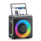 VERKB T-09 Karaoke Machine with 3 Mics