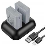 ENEGON LP-E5 Battery & Dual Charger Kit