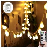 WERTIOO 33ft 100 LED Globe Lights