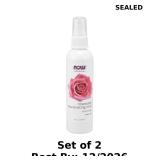 2x NOW Solutions Rosewater Rejuvenating Mist