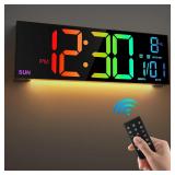 LEIKE PH-01 16.2' Digital Wall Clock