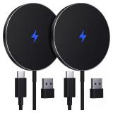COCOCKA EXW Magnetic Wireless Charger 2 Pack