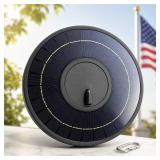 Solar Powered Flagpole Light