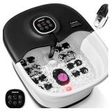KNQZE Collapsible Foot Spa Bath with Heat