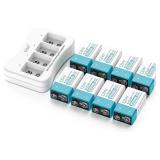 4-Slot 9V Battery Charger