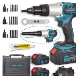 kzalzaci 2-in-1 Cordless Rivet Tool