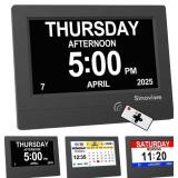 Digital Alarm Clock 7' Black