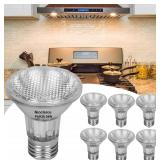 Nioclerce 6pcs PAR20 39W 120V Halogen Bulbs
