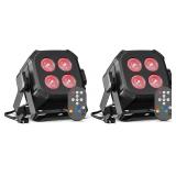 DazzlingStage Mini Disco Lights 2-Pack