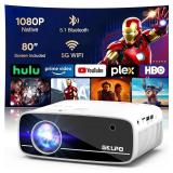 GKLPO Mini Projector w/ Screen