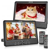 WONNIE 10.5' Dual Screen DVD Players