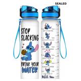 BAIG Blue Alien 32 Oz Water Track Bottle, Stop