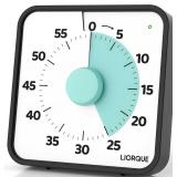 LIORQUE TM027 Visual Timer, Cyan