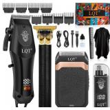 LQT Hair Clippers 4-Piece Grooming Kit