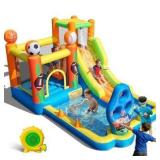TOAOB Inflatable Water Slide for Kids