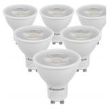 DEWENWILS GU10 LED Bulbs 6-Pack, 5000K
