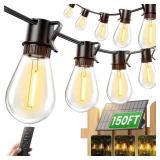 Torkase 150FT Solar S14 String Lights