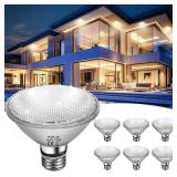 Nioclerce PAR30 6pcs 120V 75W Light Bulbs