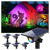 GVSHINE 6-Pack Solar Spot Lights