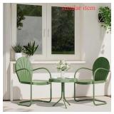 PURPLE LEAF Outdoor Bistro Set 3- Green