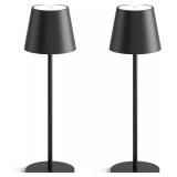 2-Pack Cordless LED Table Lamps