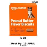 Amazon Basics Crunchy Dog Biscuits Peanut Butter F