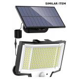 Solar Powered Outdoor Security Light